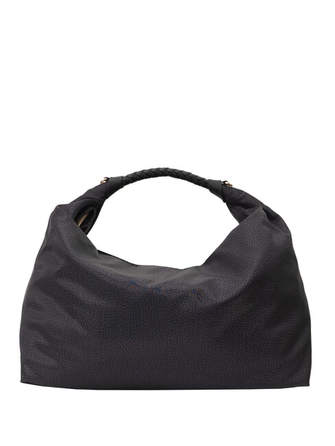 PLIE Borsa hobo media dark black - Borse Donna