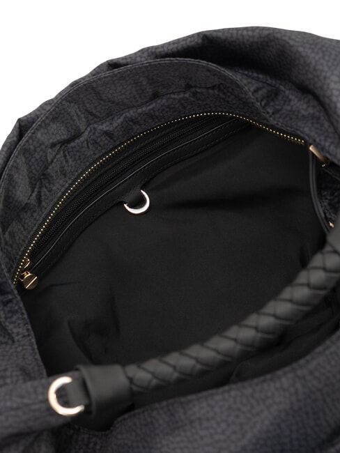 PLIE Borsa hobo a spalla dark black - Borse Donna