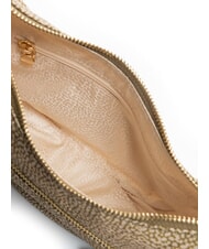 BORBONESE HOBO LUNA MINI ECO LINE Borsa sacca a tracolla olive - Borse Donna - 4