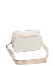 BORBONESE CAMERA CASE SMALL ECO LINE  Borsetta a tracolla white cotton - Borse Donna - 2