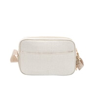 BORBONESE CAMERA CASE SMALL ECO LINE  Borsetta a tracolla white cotton - Borse Donna - 4