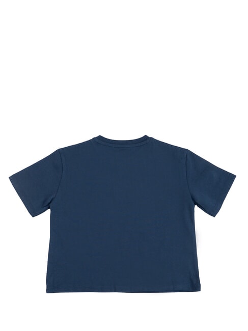 KIDS T-shirt in cotone secret blue - T-shirt Bambino