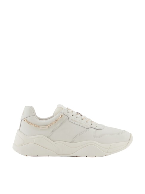 A|X Chain  Sneakers in pelle off white+off white - Scarpe Donna