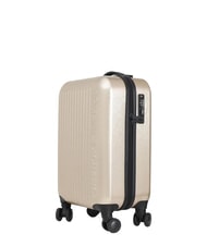 ARMANI EXCHANGE A|X TRAVEL Trolley Bagaglio a Mano light gold satin - Bagagli a mano - 3