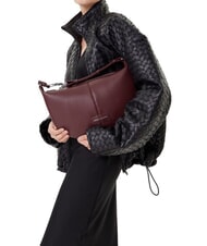 ARMANI EXCHANGE LIZ PEBBLE Borsa hobo grande a spalla groove - Borse Donna - 6