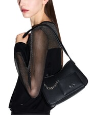 ARMANI EXCHANGE A|X Chain  Borsa Small a spalla black - Borse Donna - 5