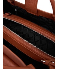 ARMANI EXCHANGE NICOLE Borsa a mano con tasca e tracolla coconut shell - Borse Donna - 5