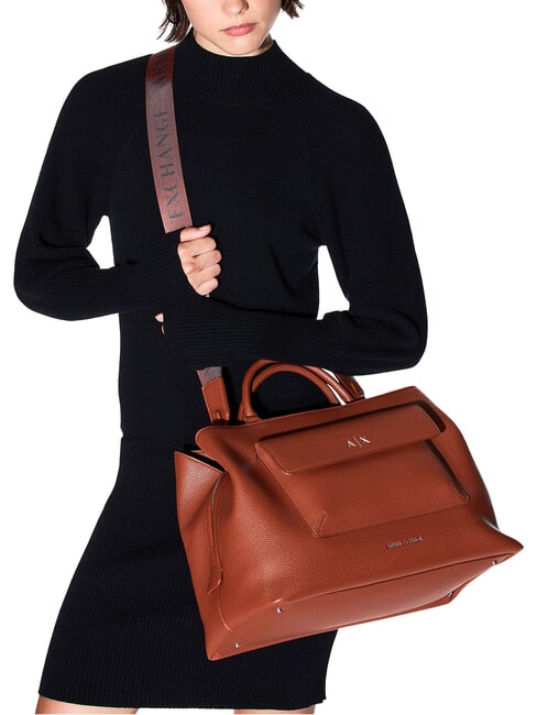 NICOLE Borsa a mano con tasca e tracolla coconut shell - Borse Donna