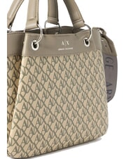 ARMANI EXCHANGE A|X BICOLOR Borsa a mano, con tracolla sound sand / brown bass - Borse Donna - 3
