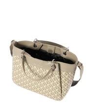 ARMANI EXCHANGE A|X BICOLOR Borsa a mano, con tracolla sound sand / brown bass - Borse Donna - 4