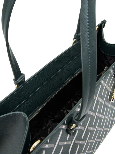 A|X LOGO ALL OVER Borsa a spalla, con tracolla beat green / beat green - Borse Donna