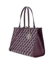 ARMANI EXCHANGE A|X LOGO ALL OVER Borsa a spalla, con tracolla groove / groove - Borse Donna - 2