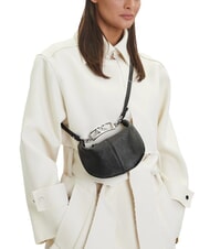 ARMANI EXCHANGE A|X SAFFIANO Mini Bag a tracolla black - Borse Donna - 5