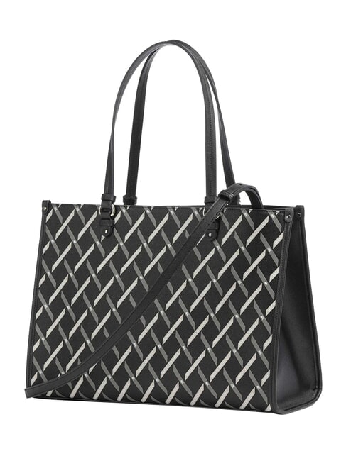 A|X LOGO ALL OVER Borsa a spalla, con tracolla black / black - Borse Donna