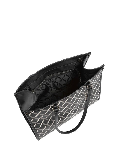 A|X LOGO ALL OVER Borsa a spalla, con tracolla black / black - Borse Donna