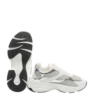 LOVE MOSCHINO STARDUST 60 Sneakers Donna argento/bianco/argento - Scarpe Donna - 5