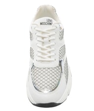 LOVE MOSCHINO STARDUST 60 Sneakers Donna argento/bianco/argento - Scarpe Donna - 4