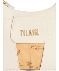 ALVIERO MARTINI PRIMA CLASSE BLOO CITY Borsa tracollina a mezzaluna avorio - Borse Donna - 3