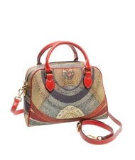 GATTINONI PLANETARIUM Borsa dome media con tracolla classic/ coral - Borse Donna - 2