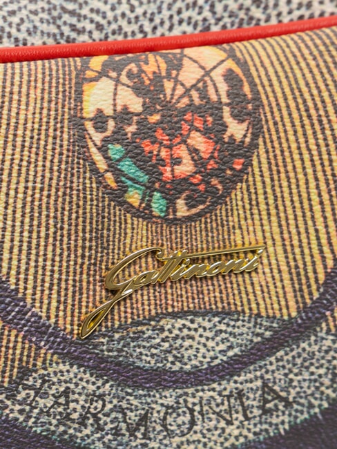 PLANETARIUM Borsa dome media con tracolla classic/ coral - Borse Donna