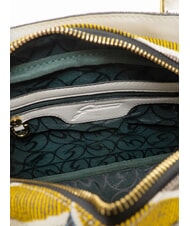 GATTINONI PLANETARIUM Borsa a mano media con tracolla luna/ white - Borse Donna - 5