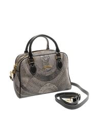 GATTINONI PLANETARIUM Borsa dome media con tracolla monochrom lt grey/ black - Borse Donna - 2