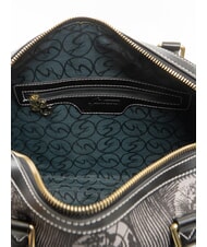 GATTINONI PLANETARIUM Borsa bauletto con tracolla monochrom lt grey/ black - Borse Donna - 5