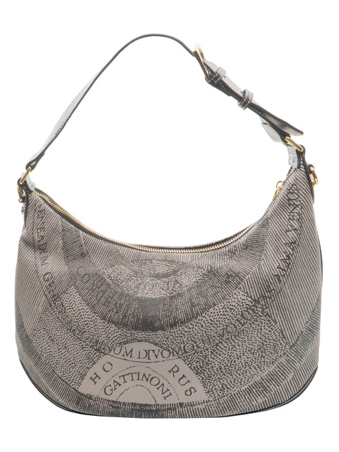 PLANETARIUM Borsa a spalla monochrom lt grey/ black - Borse Donna