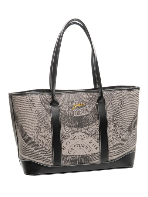 PLANETARIUM Shopping Bag monochrom lt grey/ black - Borse Donna