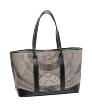 GATTINONI PLANETARIUM Shopping Bag monochrom lt grey/ black - Borse Donna - 2