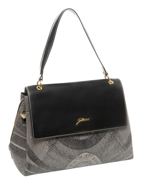 PLANETARIUM Borsa a spalla monocromat.black/black - Borse Donna