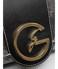 GATTINONI PLANETARIUM Borsa a tracolla con flap monochrom lt grey/ black - Borse Donna - 3