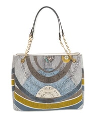 GATTINONI PLANETARIUM Borsa a spalla luna/ white - Borse Donna - 4