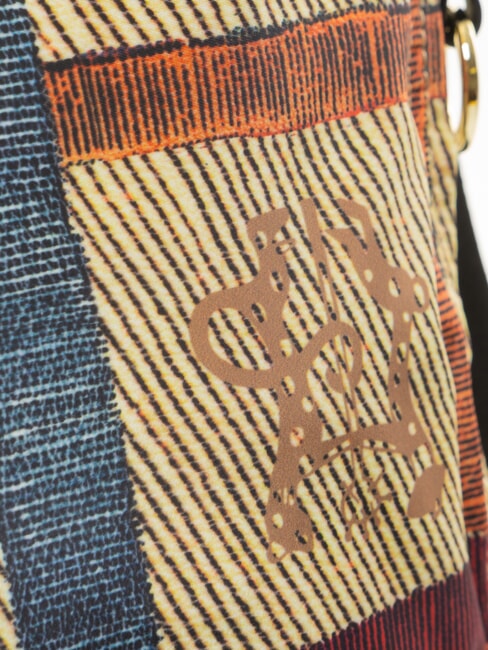 MAYA Borsa a tracolla check/black - Borse Donna