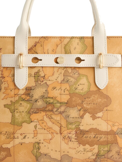 ESCAPE GEO Borsa a mano con tracolla avorio - Borse Donna