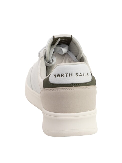 OCEAN Sneakers white-military green - Scarpe Uomo