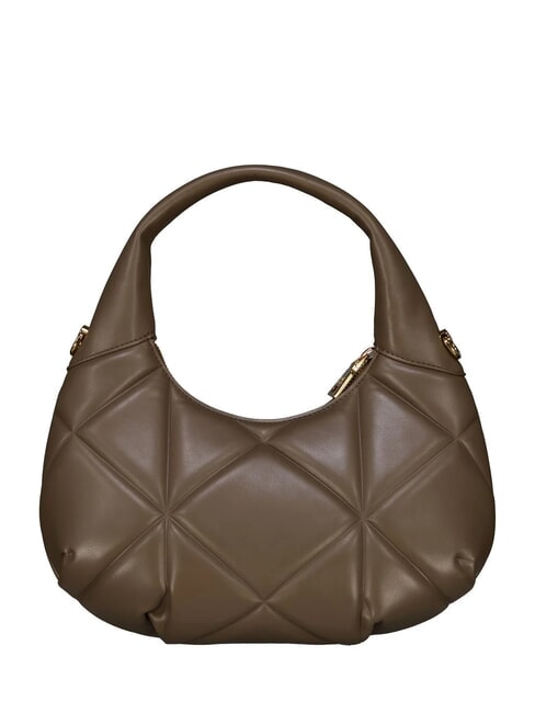 EMBOSSED Borsa a spalla, con tracolla fango - Borse Donna