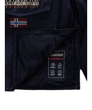 NAPAPIJRI RAINFOREST NEXT SUM Giacca con cappuccio blu marine - Giacche Uomo - 5