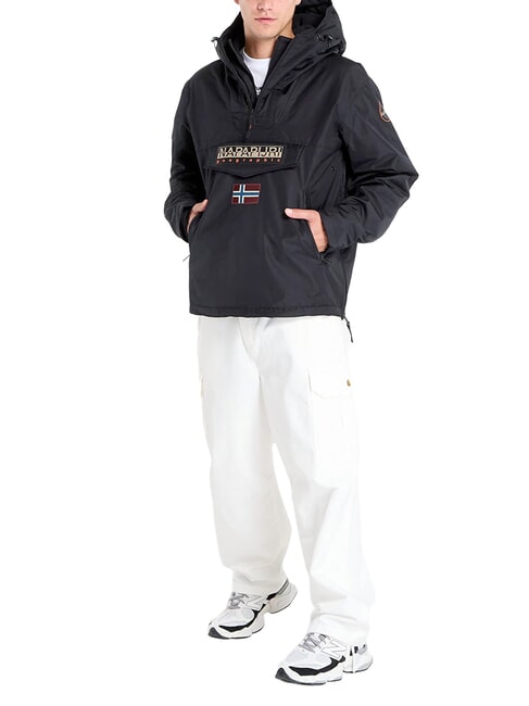 RAINFOREST NEXT SUM Giacca con cappuccio black beauty - Giacche Uomo