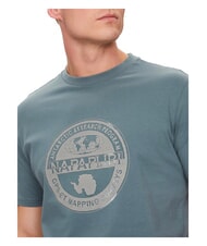 NAPAPIJRI S-BOLLO T-Shirt in cotone stormy weat - T-shirt Uomo - 3