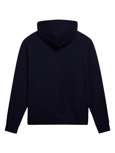 B-KASBA Felpa con cappuccio blu marine - Felpe Uomo