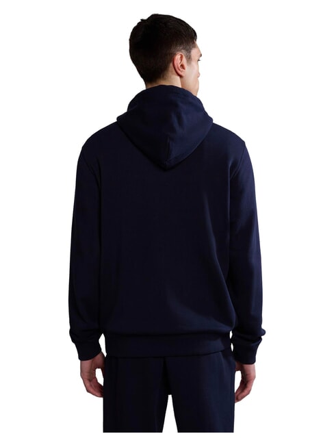 B-KASBA Felpa con cappuccio blu marine - Felpe Uomo