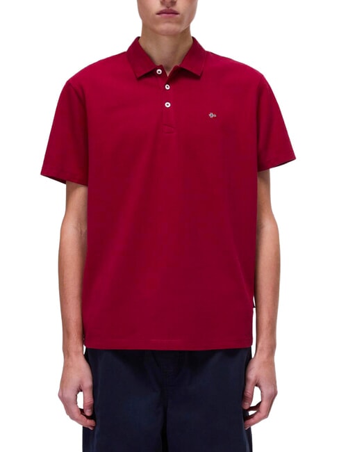 EALIS Polo tibetan red - Polo Uomo