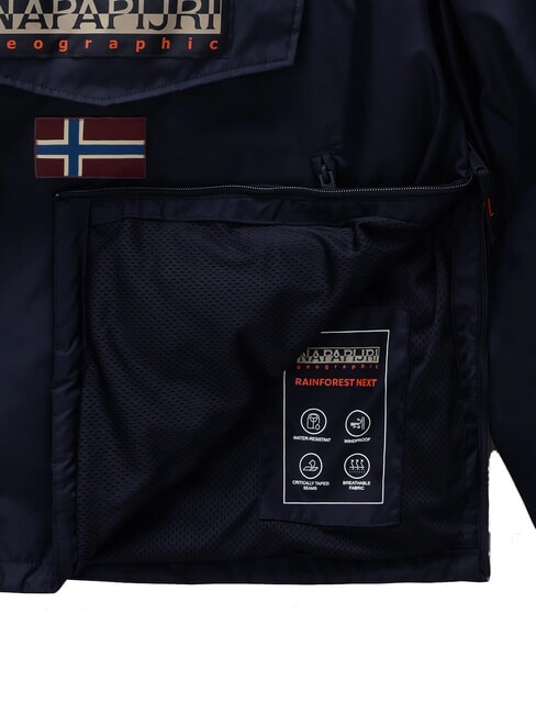 RAINFOREST NEXT SUM Giacca con cappuccio blu marine - Giacche Uomo