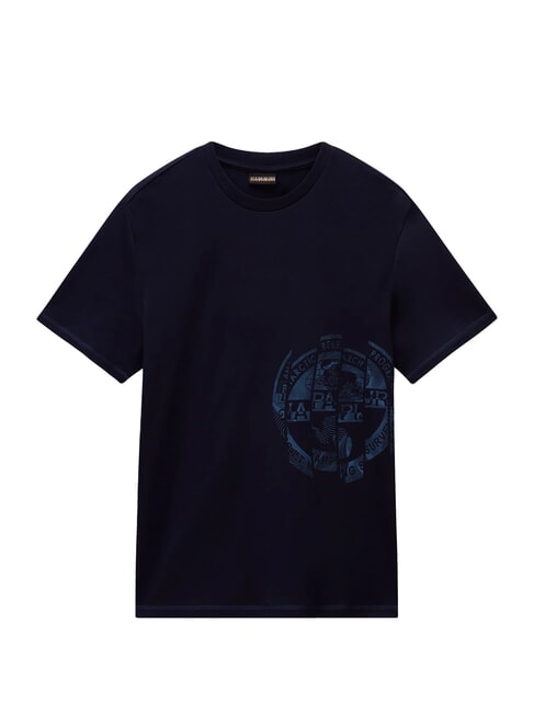 S-VANNI T-Shirt in cotone blu marine - T-shirt Uomo