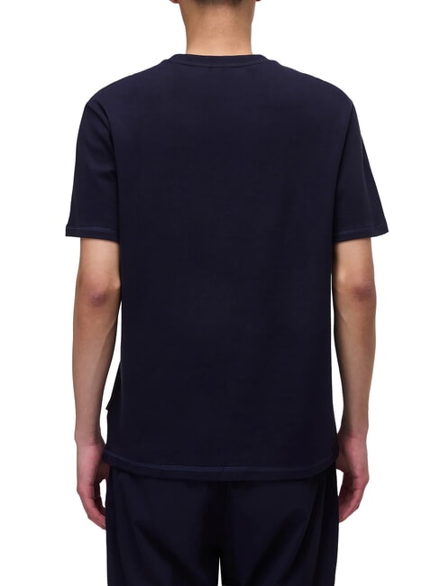 S-VANNI T-Shirt in cotone blu marine - T-shirt Uomo