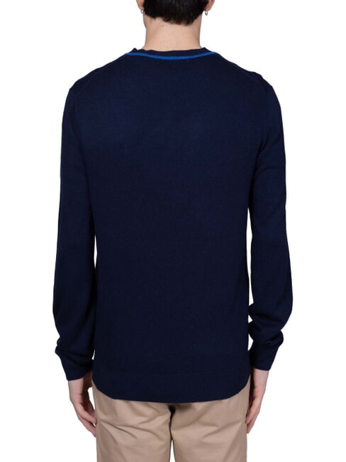 DONORI Maglia in misto lana blu marine - Maglie Uomo