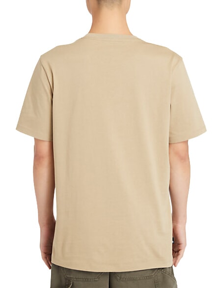 KENNEBEC RIVER LINEAR LOGO T-shirt in cotone lemon pepper - T-shirt Uomo