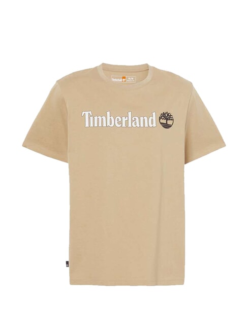 KENNEBEC RIVER LINEAR LOGO T-shirt in cotone lemon pepper - T-shirt Uomo
