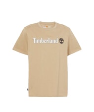 TIMBERLAND KENNEBEC RIVER LINEAR LOGO T-shirt in cotone lemon pepper - T-shirt Uomo - 3